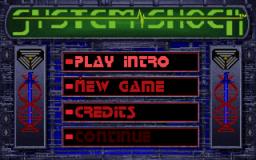 System Shock Title Screen
